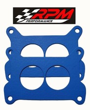 Holley 2-barrel Base Plate Gasket Non-stick Blue 4412 500 Cfm 2 Pack G31