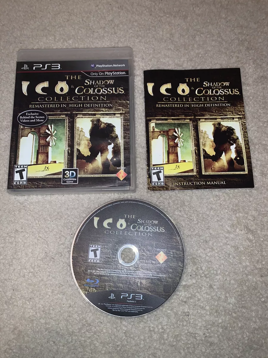 The Ico & Shadow of the Colossus Collection Playstation 3 PS3 Used