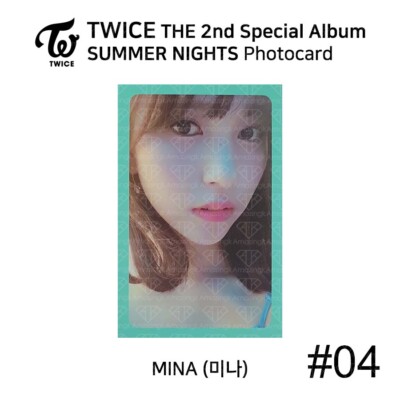 TWICE SUMMER NIGHTS DANCE THE NIGHT AWAY Official Photocard Mina