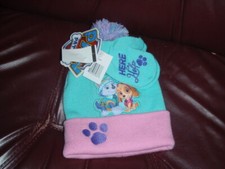 Nickelodeon Paw Patrol Hat and Mittens Cold Weather Set, Toddler Girls, Age 2-4