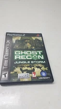 Tom Clancy's Ghost Recon Jungle Storm Sony PlayStation 2 PS2 case disc manual
