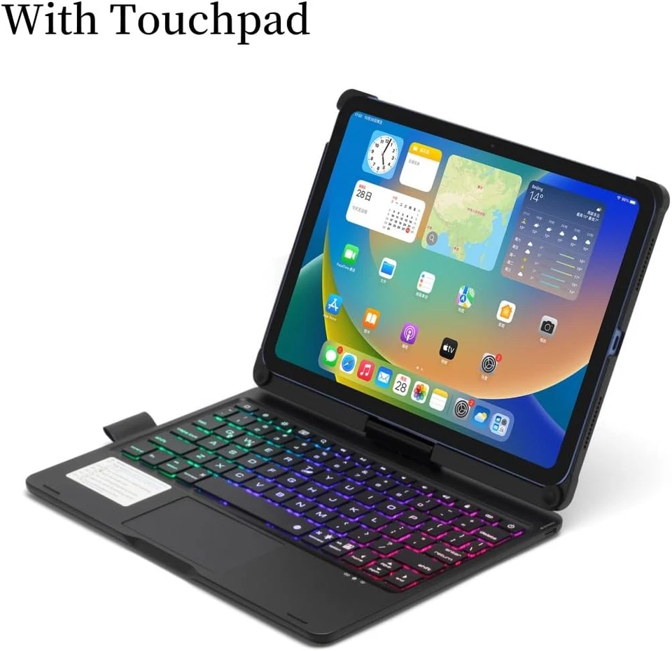 360 Rotatable Keyboard for Ipad A16 2025 (11Th Gen, 11")/ Ipad 10Th Generation 2 - Image 4 of 4