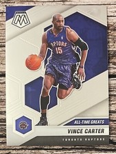 2020-21 Mosaic Basketball Vince Carter All Time Greats #290 Toronto Raptors