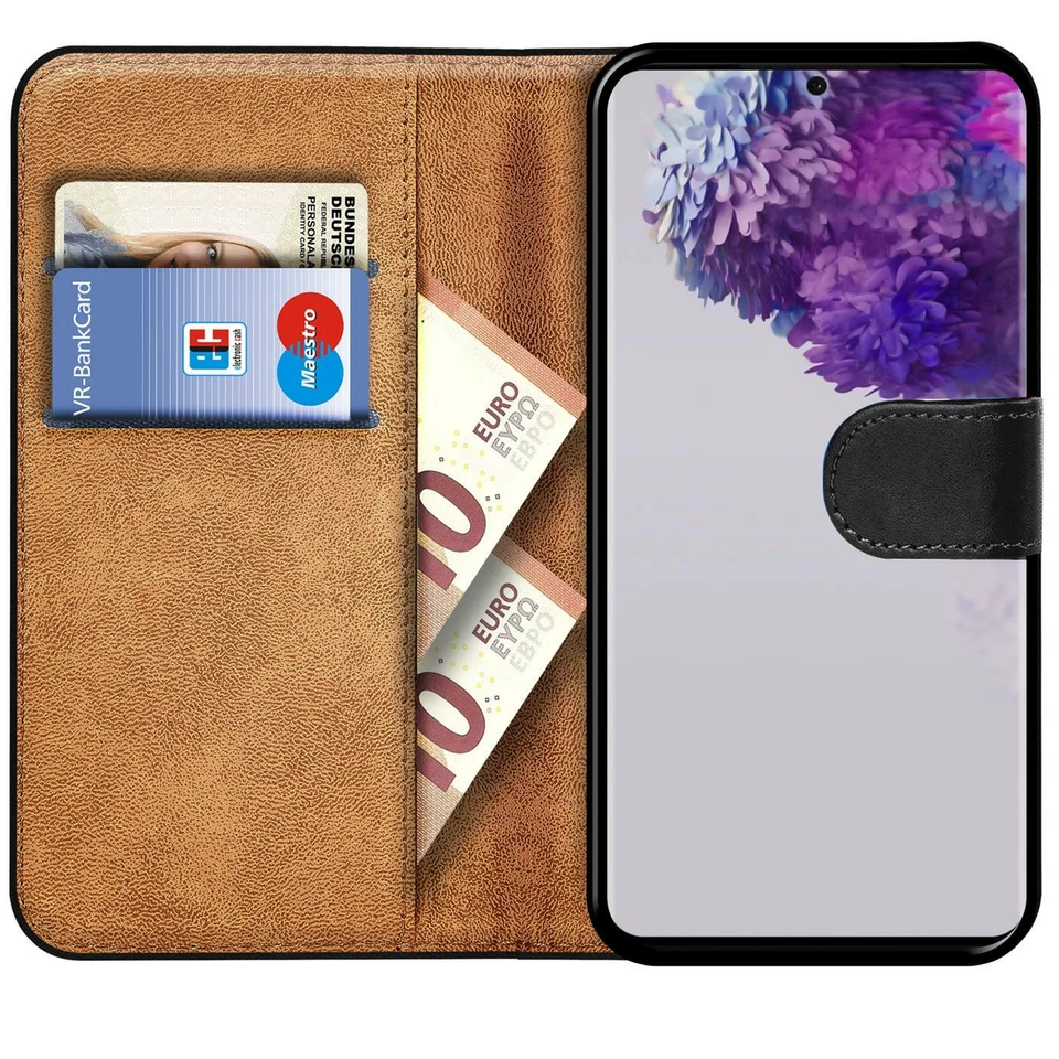 Schutz Hülle Für Samsung Galaxy Handy Tasche Flip Case Cover Wallet Book Hülle - Bild 2 von 4