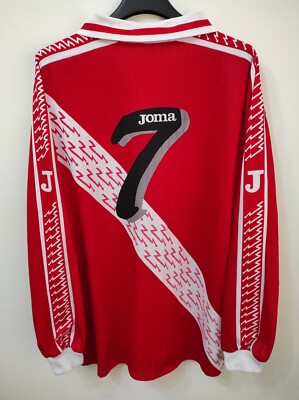 Maillot De Football Rayo Vallecano Saison 1995-1996 - Taille XL - Vintage Et Original