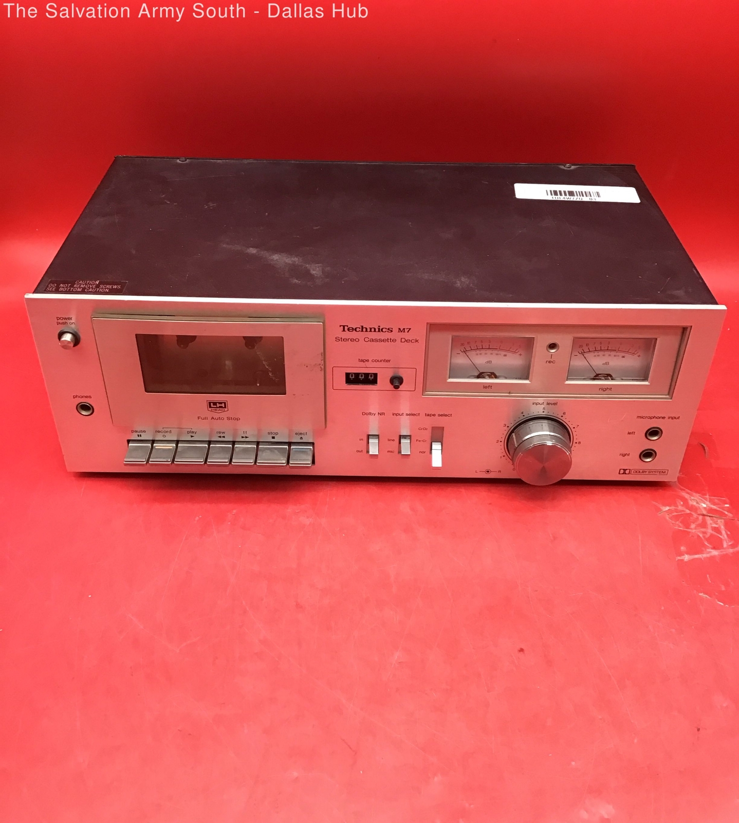 Technics Stereo Cassette Deck RSM7 Tested/Works eBay