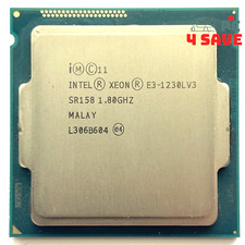 Intel Xeon E3-1230L V3 1.80GHz 4-Core LGA1150 Server Workstation CPU SR158 25W