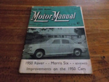 AUSTRALIAN MOTOR MANUAL MAGAZINE FEBRUARY 1950