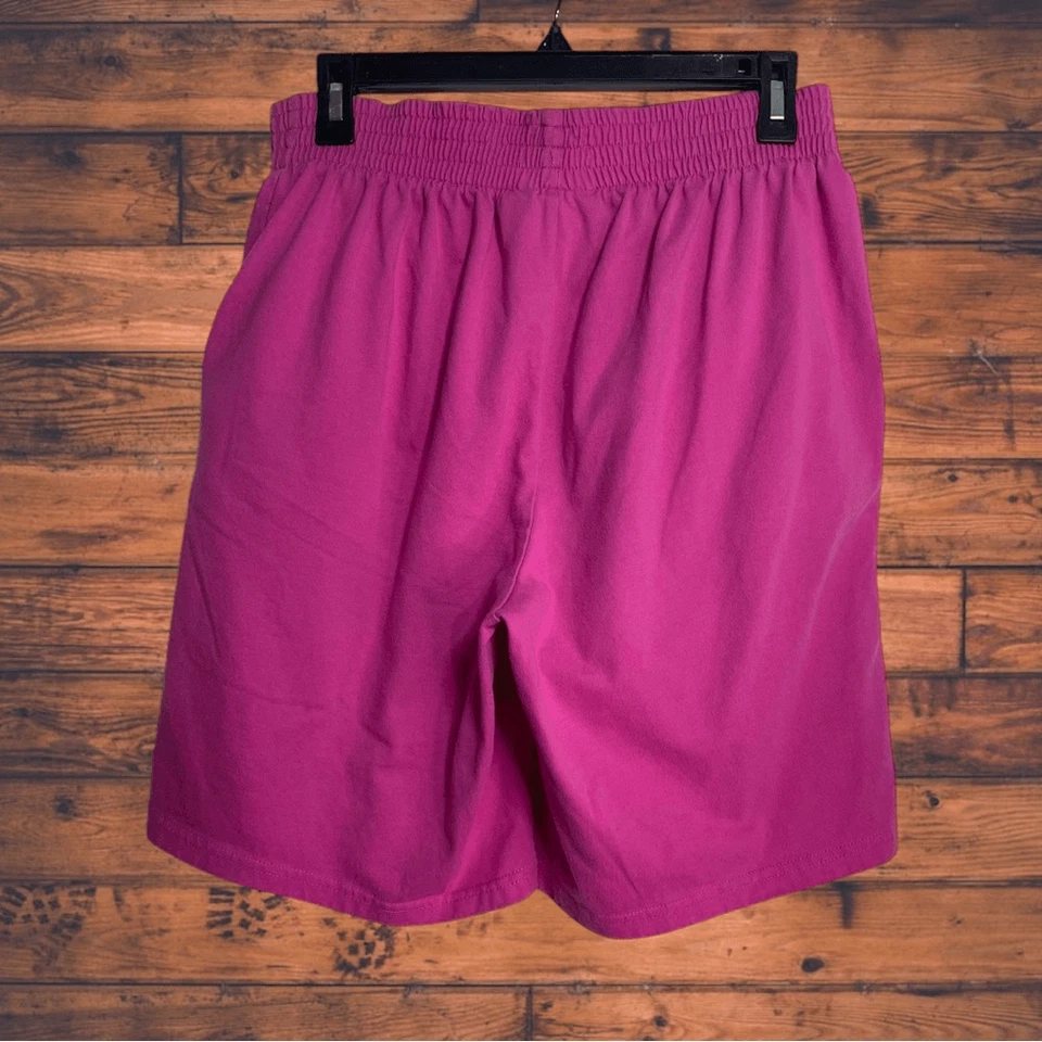 Pantalones Cortos Mujer Interior Rosa Cintura Elástica Medianos (14/16) Foto 2 de 4