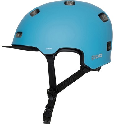 POC SPORTS Crane Bike Helmet - MIPS (Matte Blue) Unisex Large