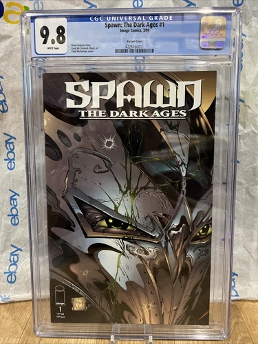 SPAWN THE DARK AGES #1 F McFarlane cover, Image Comics 1999 cgc 9.8 comic grade