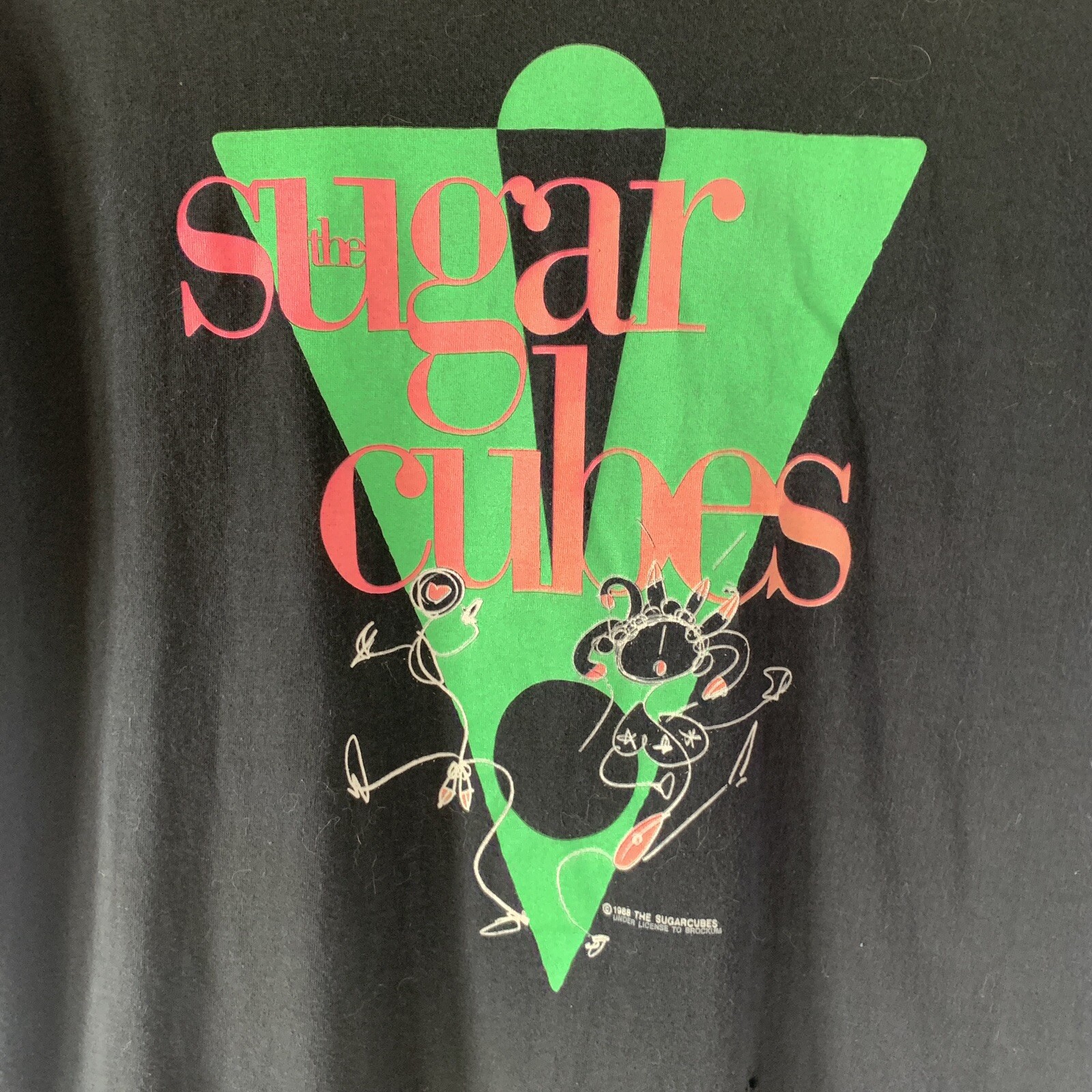 1988 Sugarcubes Vintage Tour Band Tee Shirt 80s 1980s… Gem