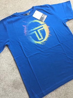 SERGIO TACCHINI BOYS ITALIAN BLUE TSHIRT SIZE LB (14-16 YEARS)