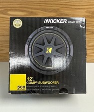KICKER 12 in 300W 4 Ohm COMP Car Audio 