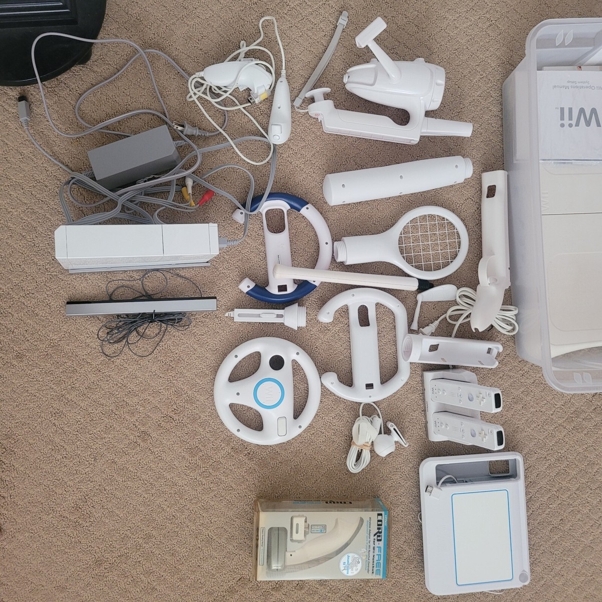 Wii Bundle Gaming Console 25+ Games/Accessories + 2 Wii Fit | eBay