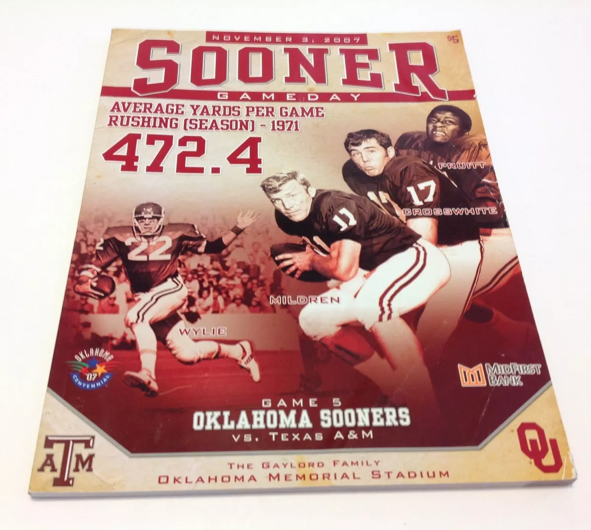 Oklahoma sooners memorabilia sales