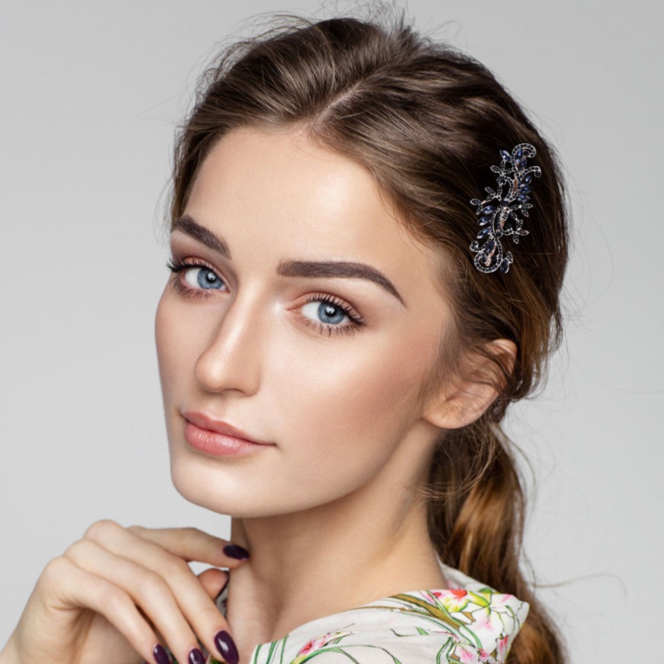 Hair Accessories Bride Clip Headwear for Women Gold Comb Wedding Women