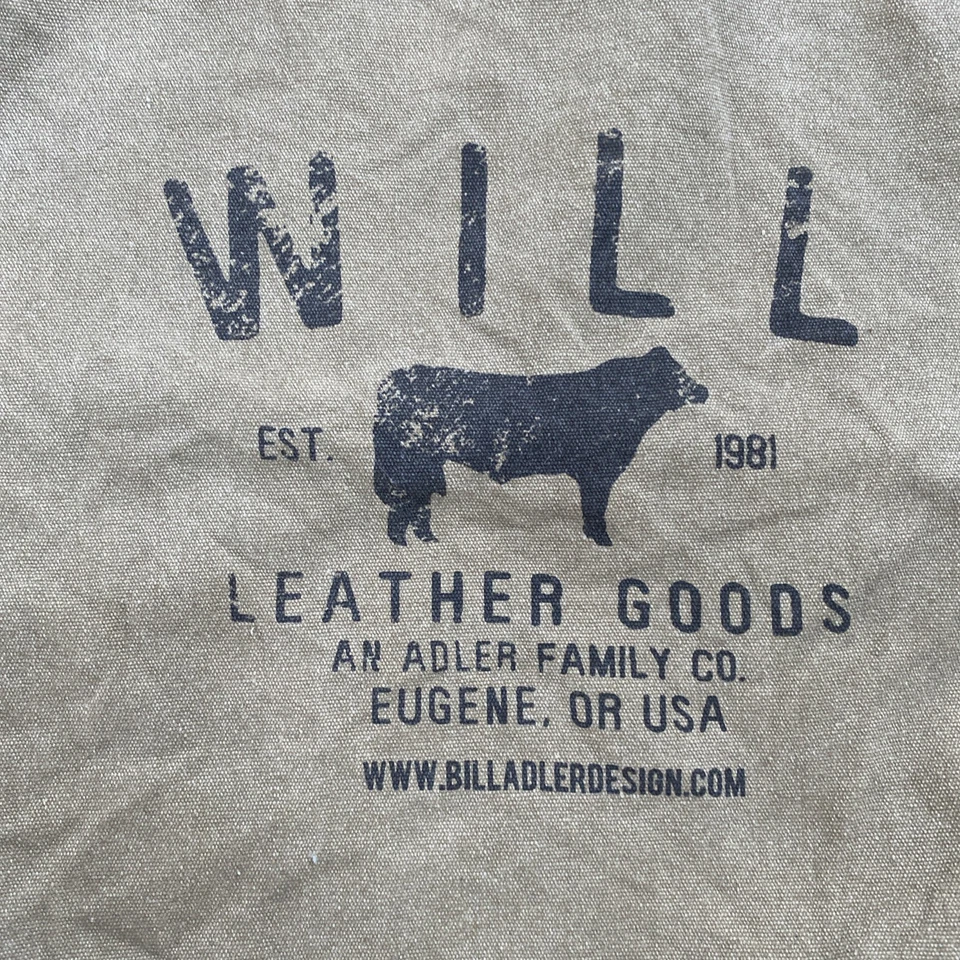 Bolso de Mano Will Leather Goods Gráfico Lona XL Algodón Orgánico Foto 2 de 4