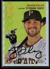 2023 Topps Chrome Platinum Anniversary Jason Delay #145 Rookie Refractors