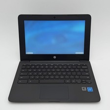 HP Chromebook 11a-nb0013dx 11" intel Celeron 4GB RAM 32GB Jet Black