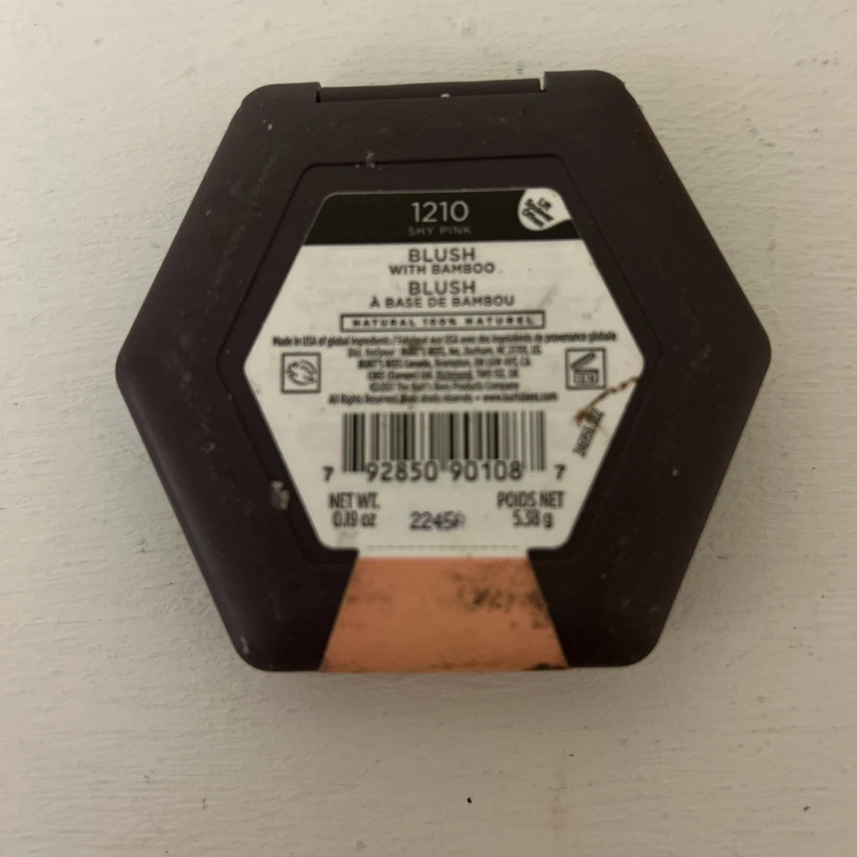 Burt's Bees Blush w/ Bamboo Sealed 0.19 oz 1210 - Shy Pink - Image 2 of 2