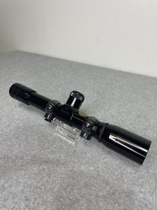 Vintage Burris 4x Long Eye Relief Pistol Scope with Target Knobs AO LER Gloss