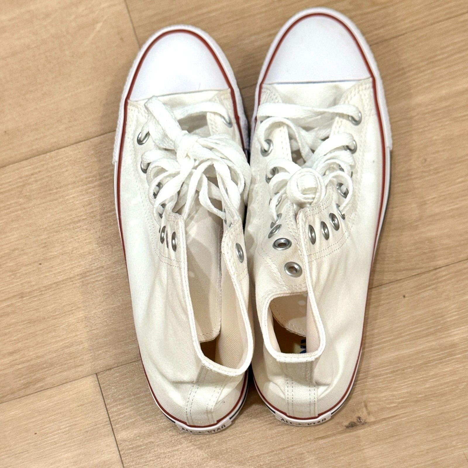 Chuck Taylor All Star High Top Sneaker Optical White - 8.5 M/ 10.5 W NIB  thumbnail 8