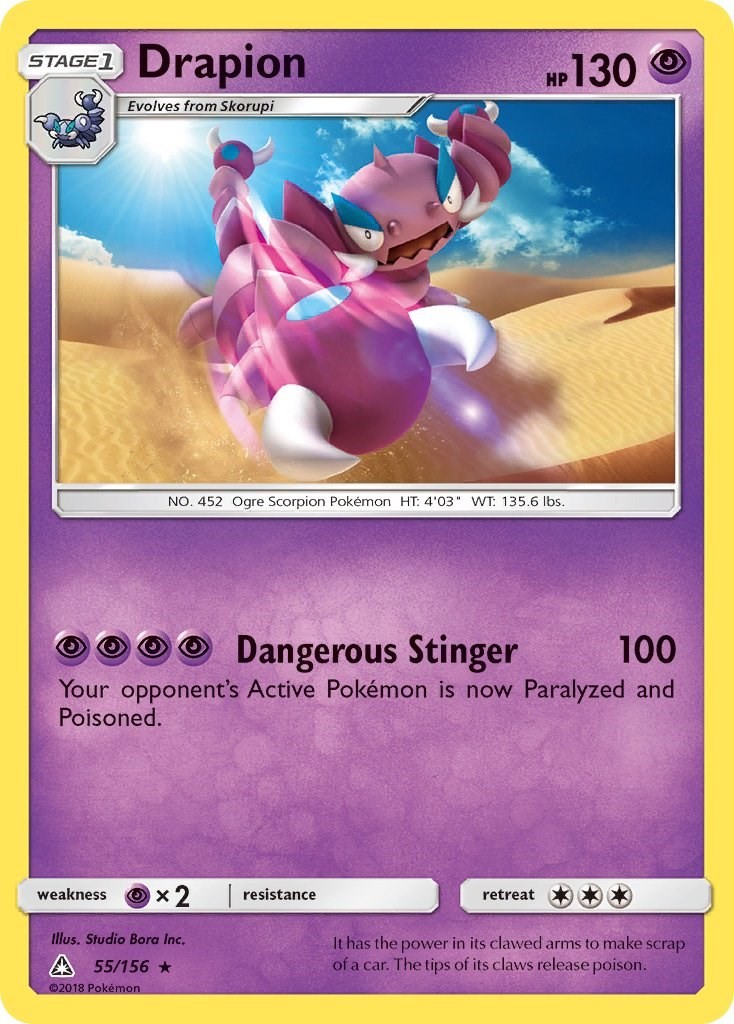 MP - Drapion SM05 - 55/156 SM - Ultra Prism