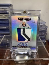 2022-23 UD The Cup Nick Perbix Exquisite Collection Rookie Patch Auto 24/48
