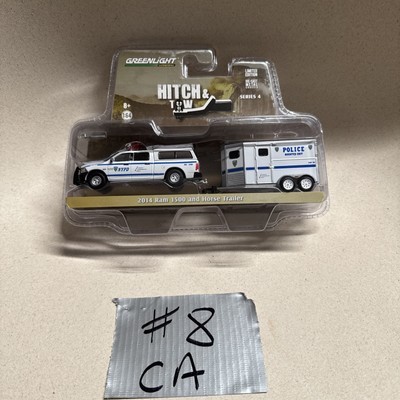 2015 GREENLIGHT Hitch & Tow Series 4 '14 Ram 1500 and Horse Trailer NYPD POLICE