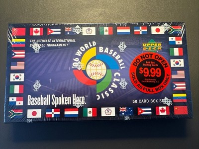 2006 Upper Deck World Baseball Classic Factory Sealed 50 Card Box