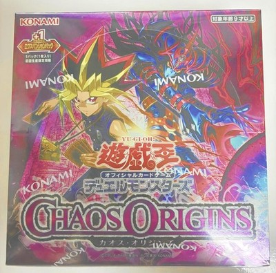 Yu-Gi-Oh Duel Monsters CHAOS ORIGINS Box Japanese NEW Sealed w