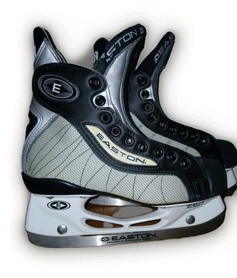 EASTON AIR  ICE HOCKEY SKATES  HAND CRAFTED. GREAT SHAPE SIZE 4.5 D 