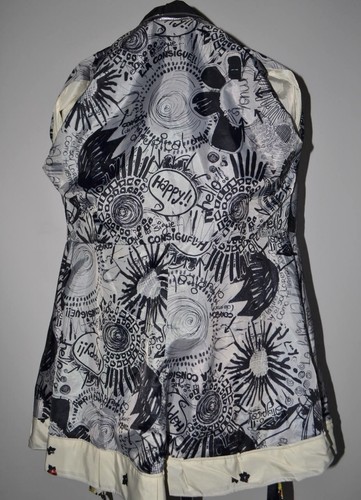 Desigual Damen Mantel Blumen Trench Gr. 42 - Bild 12 von 14