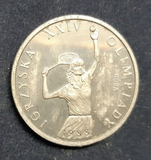 W0RLD COINS - Poland  Nickel 200  Zlotych 1987  Km-PR-554-5  PROBA- PROOF