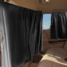 Set of 3 Privacy Curtains for Car, SUV, Van - Includes 1 Rear Seat Divider  ...
