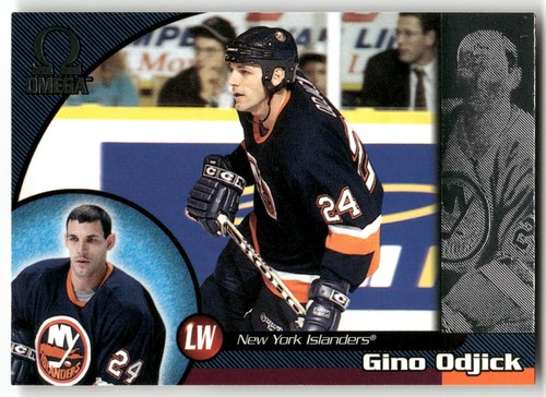 1998 Pacific Omega Gino Odjick #148 card