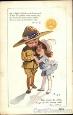 As Flight Birds Twin Homeward When Golden Moon Turns Grey Right Original Vintage