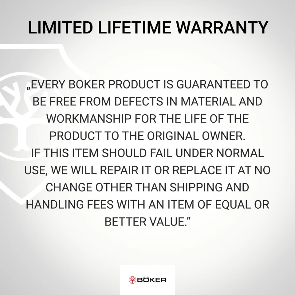 Cuchillo de bolsillo BOKER® Treebrand Lockback hueso azul liso EDC D2 hueso - 110816 Foto 2 de 3