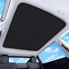 2026 Upgraded for Tesla Model Y Accessories Sunshade Model Y 2020-2024 Black