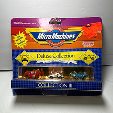 Nib Micro Machines Deluxe Collection Iii 1988 Mustang Svo Cobra Camaro Z-28