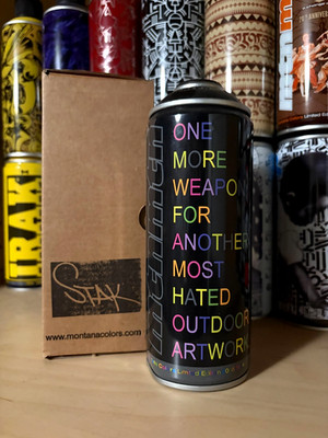 Montana MTN Paint Limited Edition Spray Paint Can - STAK (2008) - VERY RARE!