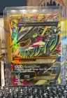 M Rayquaza EX, Shiny Full Art. lightly played condition.