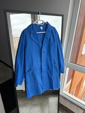 Vintage Sanfor German Workwear Chore Coat Blue Cotton Jacket Size 50