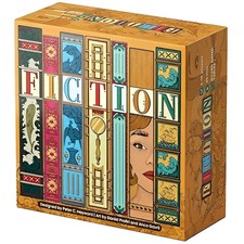 Fiction - Social Deduction Literature Board Game for Family, and