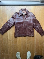Sears Hercules Vintage Leather Jacket 42
