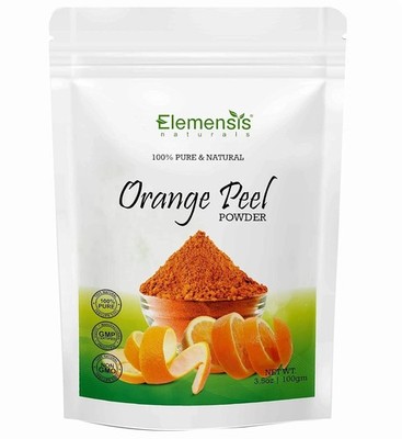 Elemensis Naturals Orange Peel Powder Brightening Skin 100g