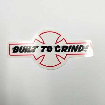 Independent Truck Company Build To Grind Skateboard Vintage 1990's STICKER Decks