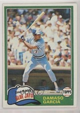 1981 Topps Damaso Garcia #488 09jr
