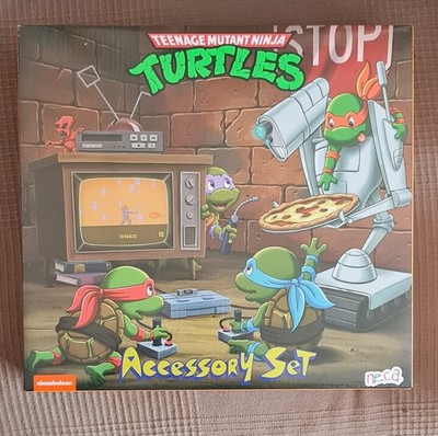 Teenage Mutant Ninja Turtles (Cartoon) - Accessory Set with Baby Turtles NECA